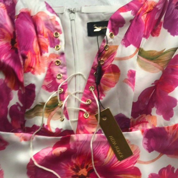 Boston Proper Alexia Admor Lace-Up Top- Size 8 - Picture 4 of 12